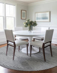 LOOMLAN Rugs Velina Gray Washable Indoor-Outdoor Rug