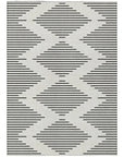 LOOMLAN Rugs Velina Ivory Washable Indoor-Outdoor Rug