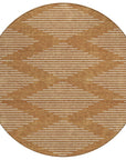 LOOMLAN Rugs Velina Orange Washable Indoor-Outdoor Rug