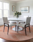 LOOMLAN Rugs Velina Salmon Washable Indoor-Outdoor Rug