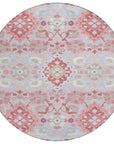 LOOMLAN Rugs Vespera Blush Washable Indoor-Outdoor Rug
