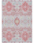 LOOMLAN Rugs Vespera Blush Washable Indoor-Outdoor Rug