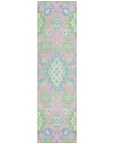 LOOMLAN Rugs Vespera Pink Washable Indoor-Outdoor Rug