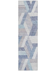 LOOMLAN Rugs Viella Denim Washable Indoor-Outdoor Rug