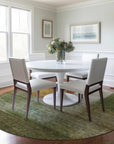 LOOMLAN Rugs Vienna Green Washable Indoor-Outdoor Rug