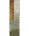 LOOMLAN Rugs Vienna Green Washable Indoor-Outdoor Rug