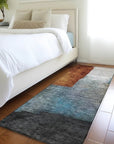 LOOMLAN Rugs Vienna Orange Washable Indoor-Outdoor Rug
