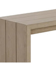 Viga Wooden Outdoor Backless Bench - LOOMLAN - SUNPAN - Outdoor Benches
