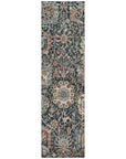 LOOMLAN Rugs Vionith Brown Washable Indoor-Outdoor Rug