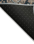 LOOMLAN Rugs Vionith Brown Washable Indoor-Outdoor Rug