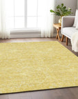 LOOMLAN Rugs Virellia Gold Washable Indoor-Outdoor Rug