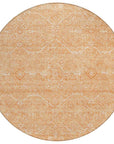LOOMLAN Rugs Virellia Orange Washable Indoor-Outdoor Rug