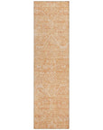 LOOMLAN Rugs Virellia Orange Washable Indoor-Outdoor Rug