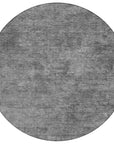 LOOMLAN Rugs Virellis Gray Washable Indoor-Outdoor Rug