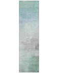 LOOMLAN Rugs Vivara Blue Washable Indoor-Outdoor Rug