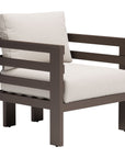 Bal Harbor White Arm Chair