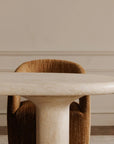 Moe's Home Warby Faux Travertine Outdoor Dining Table