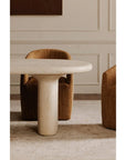 Moe's Home Warby Faux Travertine Outdoor Dining Table