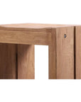 Warren Teak Counter Stools 2PC Outdoor Counter Stools - LOOMLAN - Seasonal Living - Outdoor Counter Stools