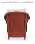 Weekend Retreat 3 Piece Wicker Loveseat & Rocker Set - LOOMLAN - Lloyd Flanders - Outdoor Lounge Sets