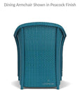 Weekend Retreat Dining Chair All Weather Wicker - LOOMLAN - Lloyd Flanders - Outdoor Dining Chairs