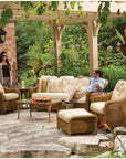 Lloyd Flanders Weekend Retreat Ottoman All Weather Wicker