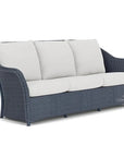 Lloyd Flanders Weekend Retreat Outdoor Couch All Weather Wicker
