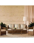 Lloyd Flanders Weekend Retreat Outdoor Couch All Weather Wicker