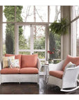 Lloyd Flanders Weekend Retreat Outdoor Loveseat All Weather Wicker