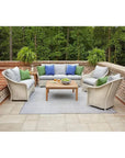 Lloyd Flanders Weekend Retreat Outdoor Loveseat All Weather Wicker