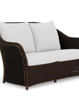 Lloyd Flanders Weekend Retreat Outdoor Loveseat All Weather Wicker