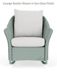 Lloyd Flanders Weekend Retreat Outdoor Loveseat All Weather Wicker