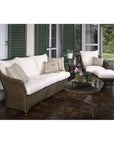Lloyd Flanders Weekend Retreat Outdoor Loveseat All Weather Wicker