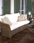 Lloyd Flanders Weekend Retreat Outdoor Loveseat All Weather Wicker