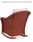 Weekend Retreat Rocker Lounge Chair Set Ottoman - LOOMLAN - Lloyd Flanders - Outdoor Lounge Sets
