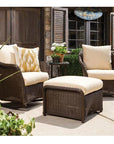 Weekend Retreat Rocker Lounge Chair Set Ottoman - LOOMLAN - Lloyd Flanders - Outdoor Lounge Sets