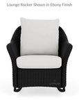 Weekend Retreat Rocker Lounge Chair Set Ottoman - LOOMLAN - Lloyd Flanders - Outdoor Lounge Sets