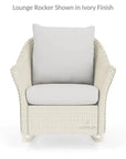 Weekend Retreat Rocker Lounge Chair Set Ottoman - LOOMLAN - Lloyd Flanders - Outdoor Lounge Sets