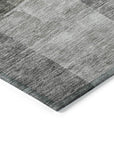 LOOMLAN Rugs Wovari Gray Washable Indoor-Outdoor Rug