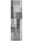 LOOMLAN Rugs Wovari Gray Washable Indoor-Outdoor Rug