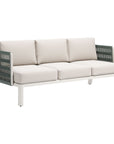 Bridgehampton White Sofa with Washable Cushion