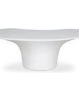 Moe's Home Yumi Concrete Outdoor Oval Coffee Table
