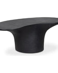 Moe's Home Yumi Concrete Outdoor Oval Coffee Table