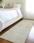 LOOMLAN Rugs Zafrine Beige Washable Indoor-Outdoor Rug