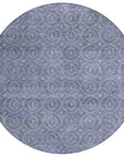 LOOMLAN Rugs Zafrine Denim Washable Indoor-Outdoor Rug