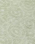 LOOMLAN Rugs Zafrine Green Washable Indoor-Outdoor Rug