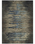 LOOMLAN Rugs Zahran Brown Washable Indoor-Outdoor Rug