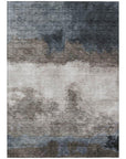 LOOMLAN Rugs Zailor Gray Washable Indoor-Outdoor Rug