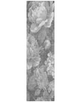 LOOMLAN Rugs Zaleenah Gray Washable Indoor-Outdoor Rug
