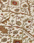 LOOMLAN Rugs Zara Ivory Washable Indoor-Outdoor Rug